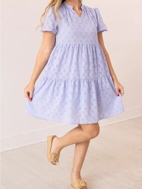 Grace + Emma Checkered Dress